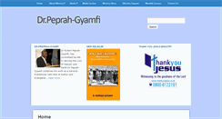 Desktop Screenshot of peprah-gyamfi.com