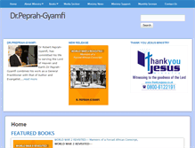 Tablet Screenshot of peprah-gyamfi.com